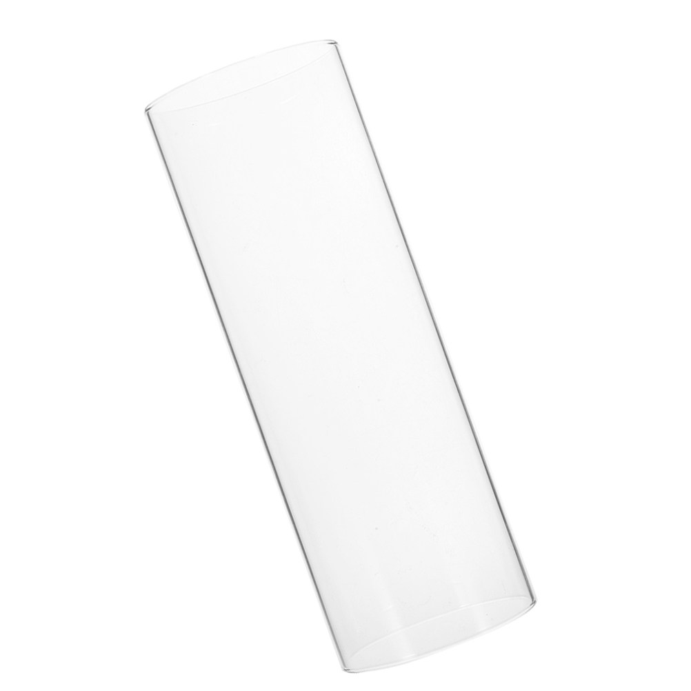 Candle Holder Decor - Transparent Glass Hurricane Shade Sleeve for