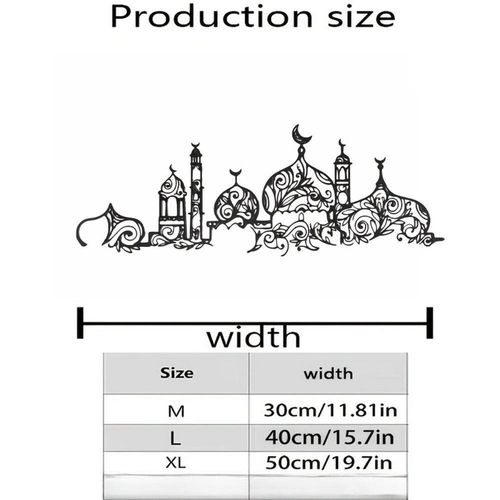 CIFBUY Iron Wall Art Islamic M - Wall Art 评论和价格