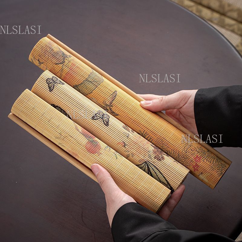Bamboo Table Runner Printed Bu - Table Runner 评论和价格