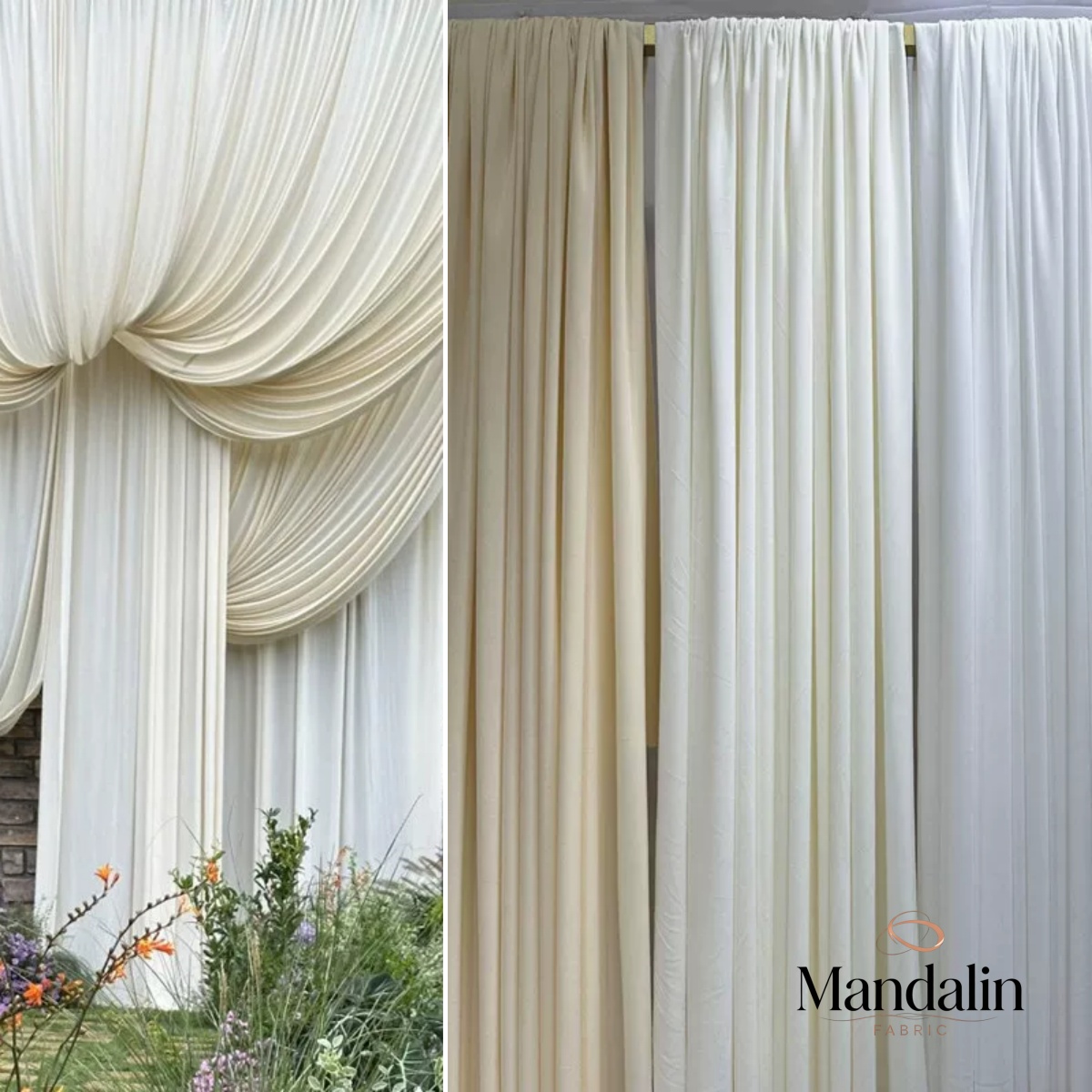 White  Coffee Milk Silk Stretc - Curtain Curtain 评论和价格