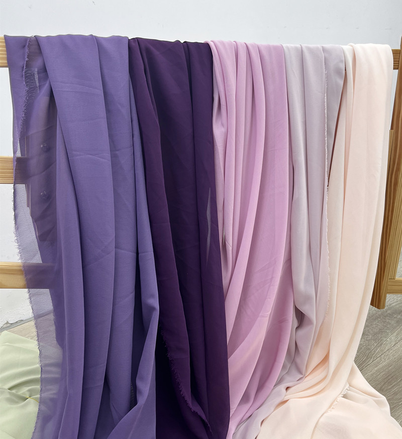 Grape Purple Chiffon Voile Dra - Table Runner 评论和价格
