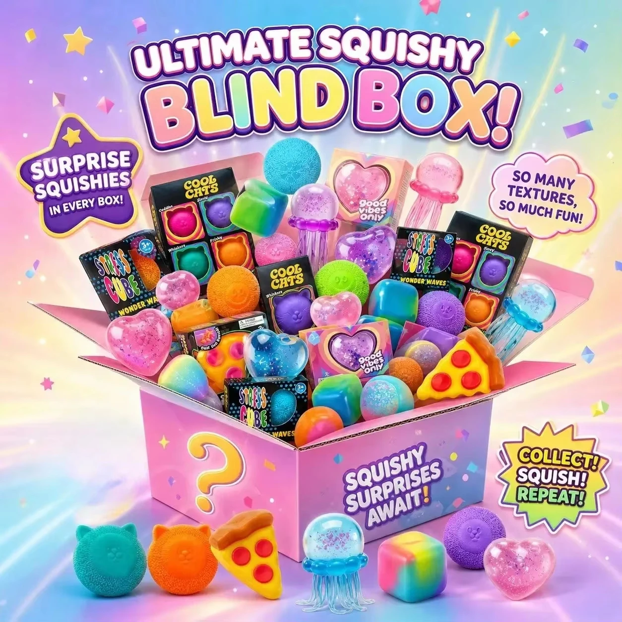 New 100+Pcs Surprise Box Toys  - Curtain Curtain 评论和价格