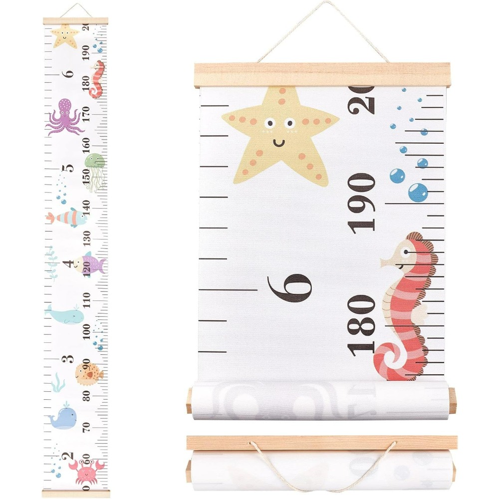 Sea Animals Growth Chart Fabri - Picture Frame 评论和价格