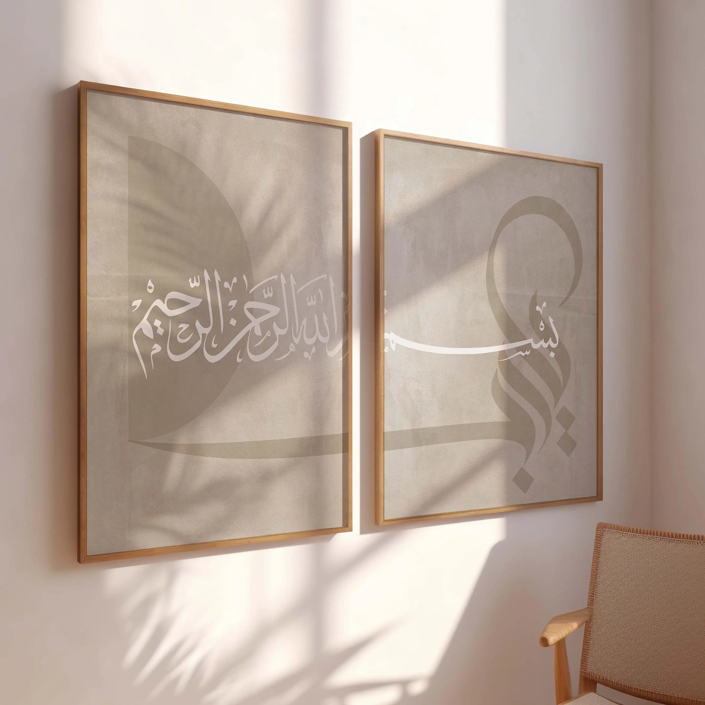2pcs frameless Canvas Painting - Abstract Canvas Set 评论和价格