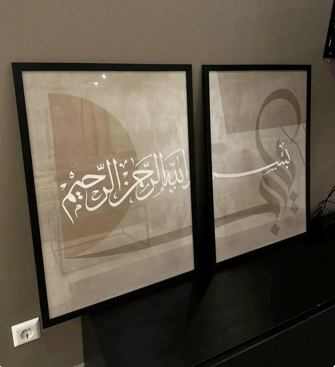 2pcs frameless Canvas Painting - Abstract Canvas Set 评论和价格