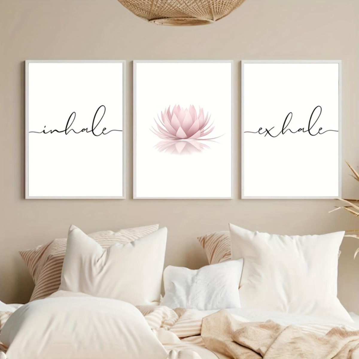 3pcs/set Inhale Exhale Zen Abs - Abstract Canvas Set 评论和价格