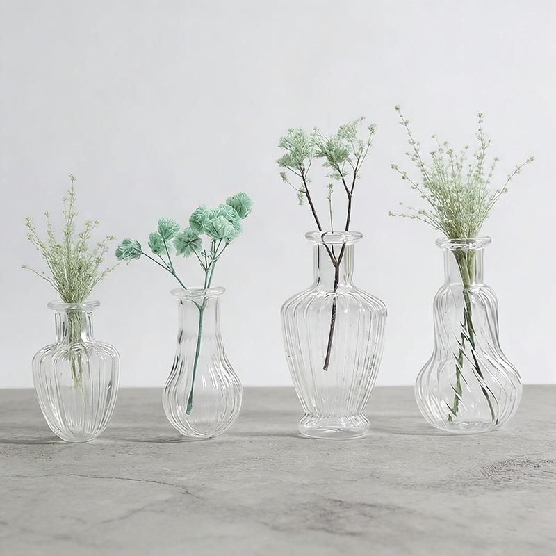 {#} 1Pcs Miniature Glass Vase  - Vase Decor 评论和价格