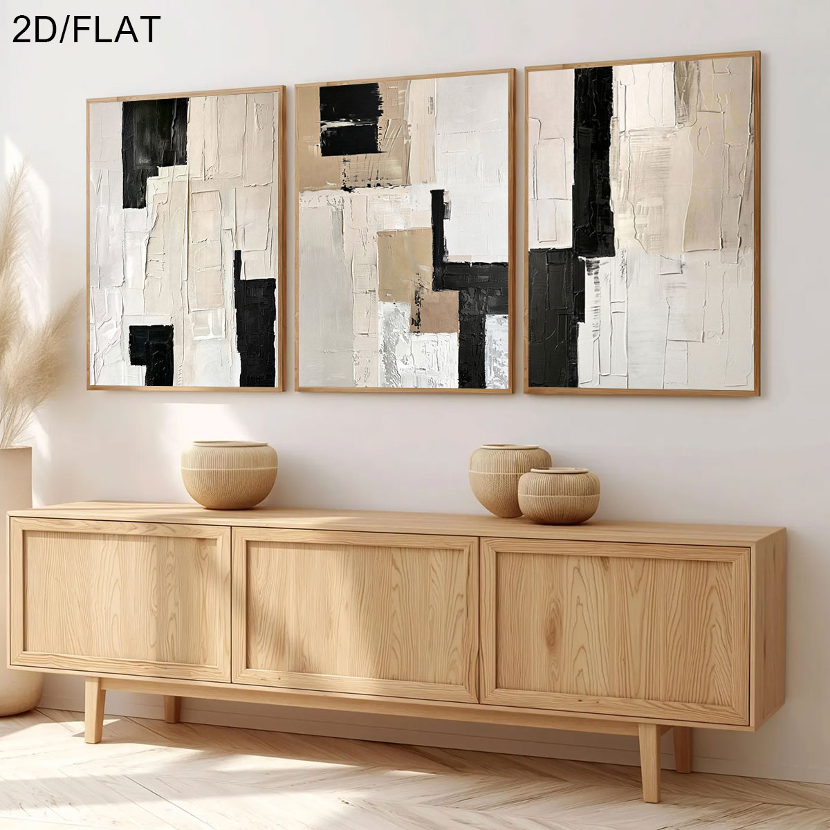 3PCS Frameless,3pcs/Set Modern - Abstract Canvas Set 评论和价格