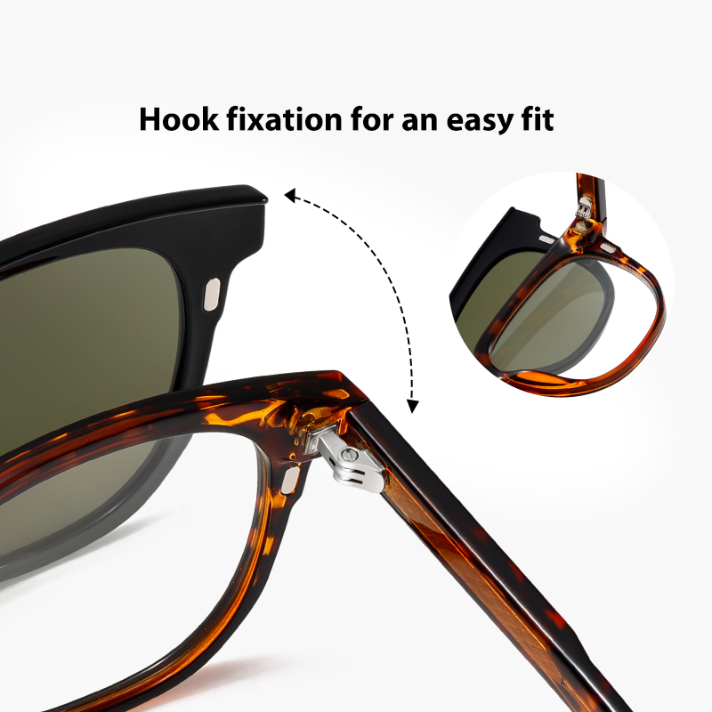 Fashion Sunglasses Man Clip On - Decorative Mirror 评论和价格