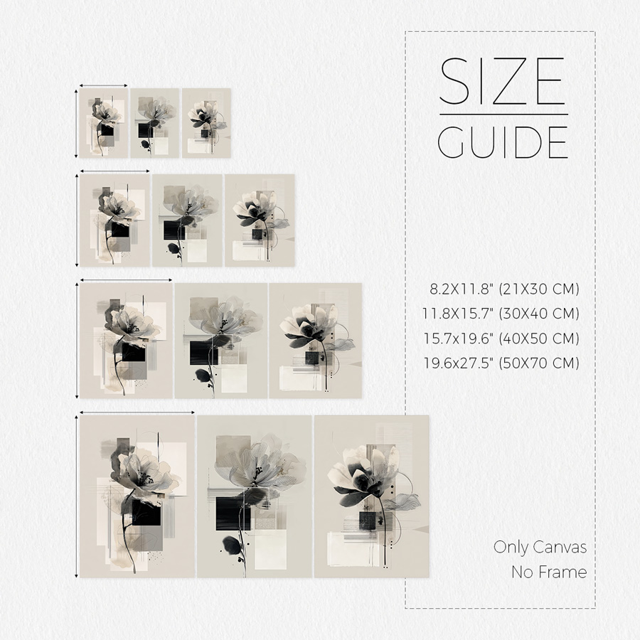 3pcs/Set frameless  , Abstract - Abstract Canvas Set 评论和价格