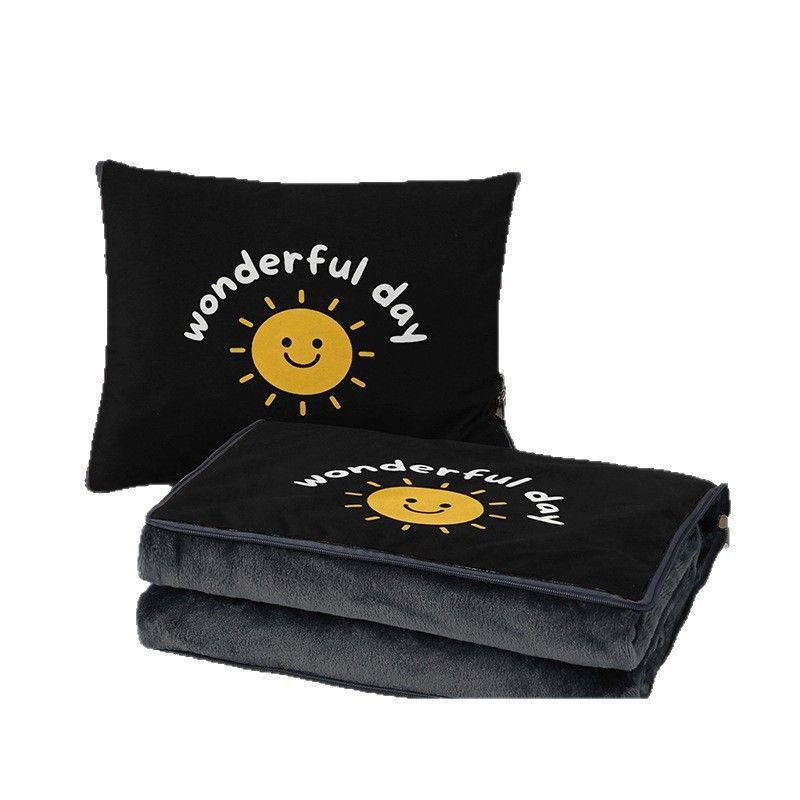 Soft Gray Velvet Pillow Blanke - Throw Pillow 评论和价格