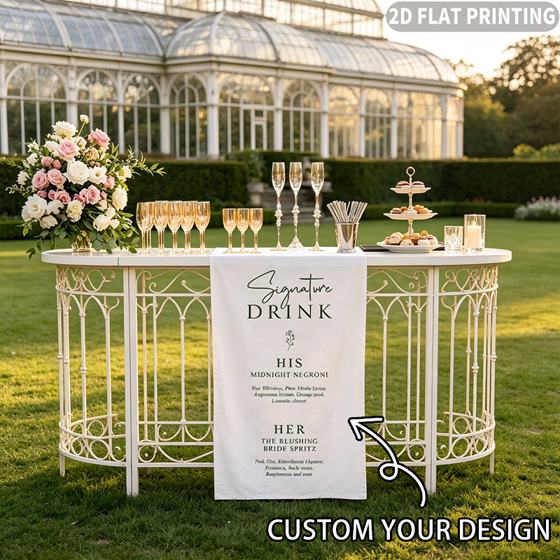 1pc Custom Wedding Tablecover, - Table Runner 评论和价格
