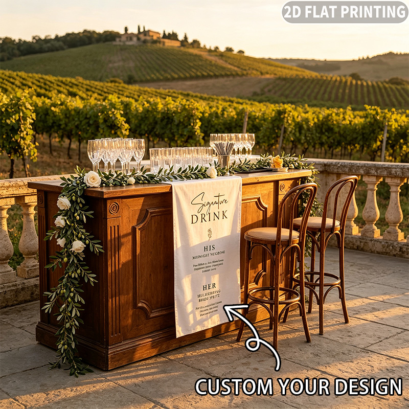 1pc Custom Wedding Tablecover, - Table Runner 评论和价格