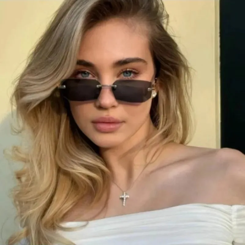 Fashion Punk Square Sunglasses - Decorative Mirror 评论和价格