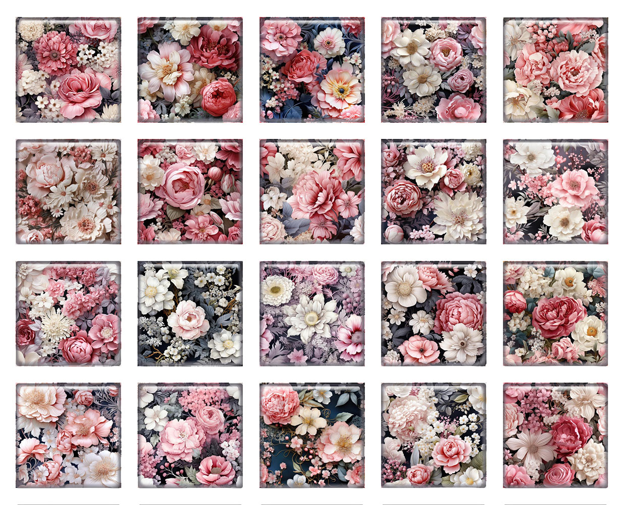 Random Mixed Round/Oval/Square - Vase Decor 评论和价格
