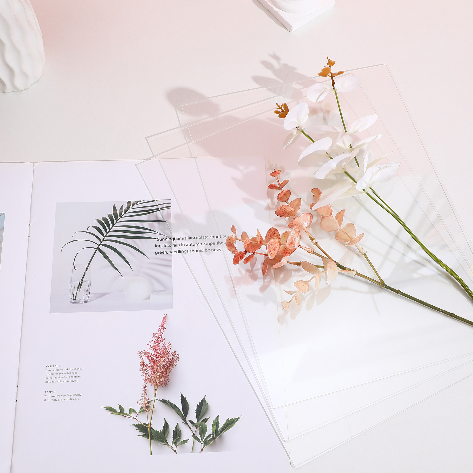 10Pcs Clear Plastic Sheets A4  - Picture Frame 评论和价格
