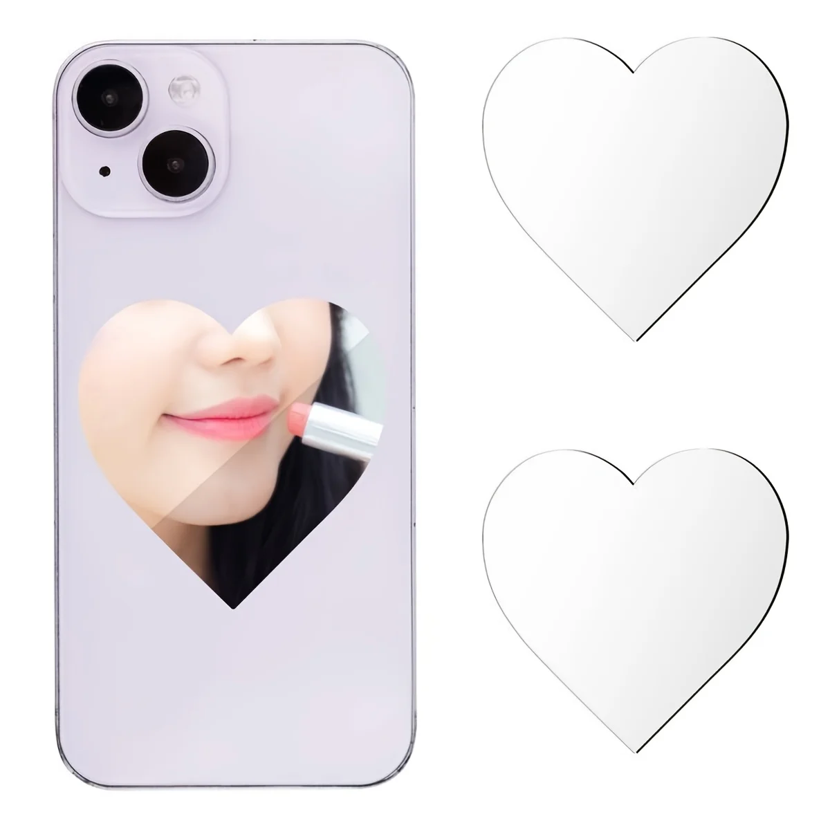 2pcs Phone Mirror Stickers,Mak - Decorative Mirror 评论和价格